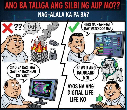 AUP enforcement via compliance monitoring